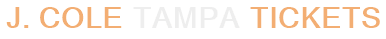 J. Cole Tampa Tickets